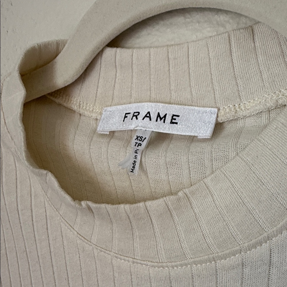 Frame Ribbed Cotton Tank - Picture 2 of 6